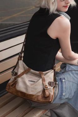 Original Design Stylish Faux Leather Satchel Bag Handbag