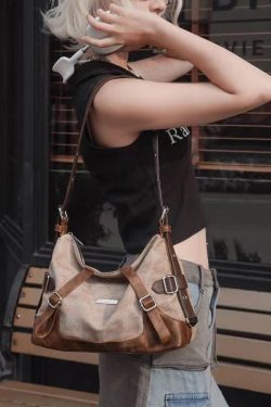 Original Design Stylish Faux Leather Satchel Bag Handbag