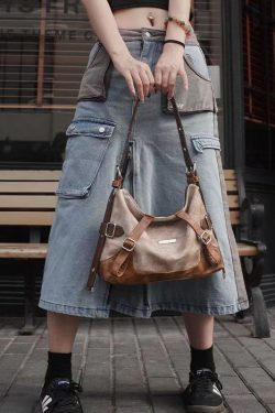 Original Design Stylish Faux Leather Satchel Bag Handbag