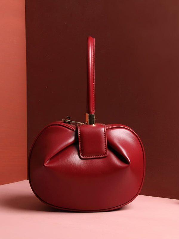 Original Design Yellow Calf Leather Tote Handbag