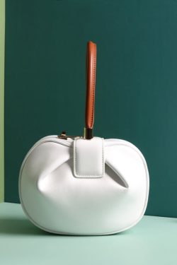 Original Design Yellow Calf Leather Tote Handbag