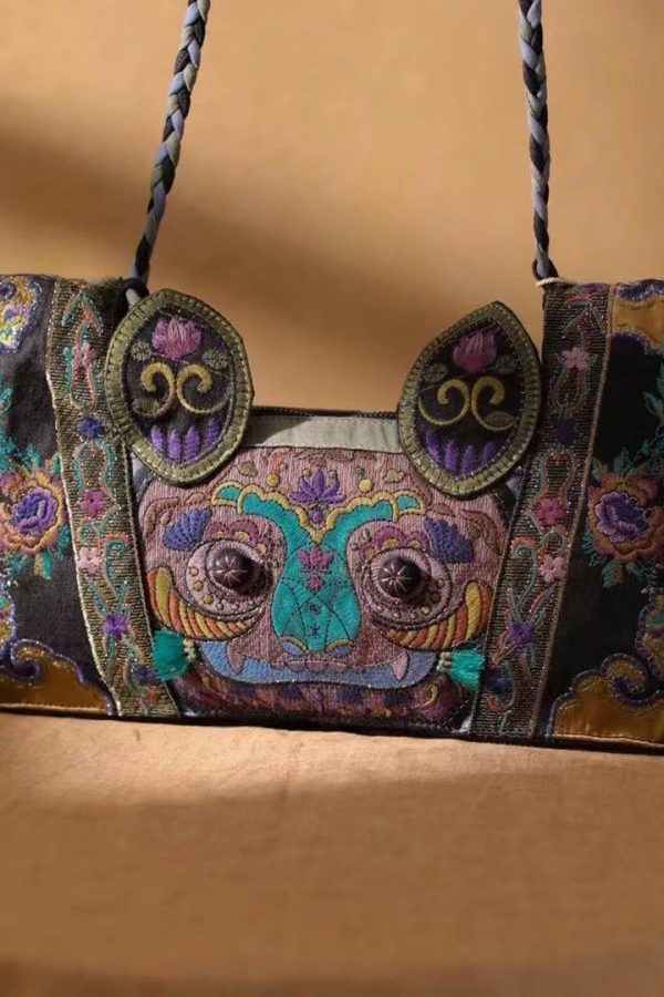 Original Ethnic Style Embroidered Shoulder Bag