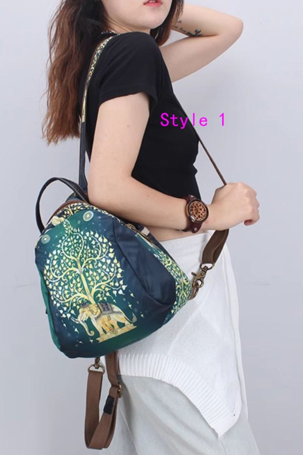 Original Ethnic Style Printed Messenger Bag
