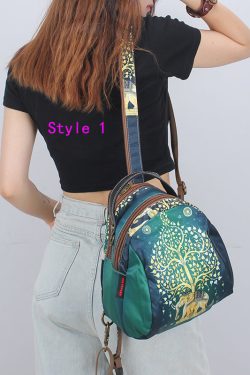 Original Ethnic Style Printed Messenger Bag