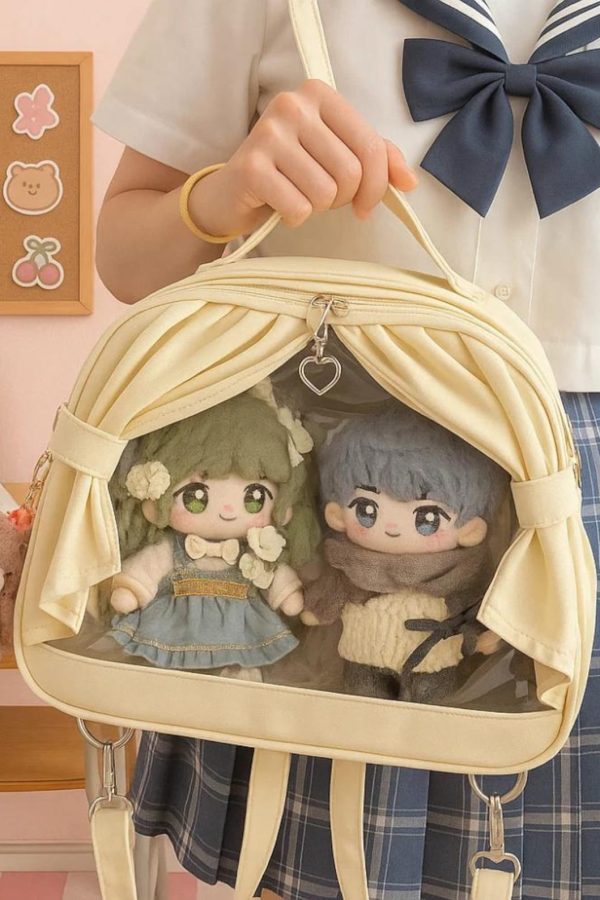 Original Ita Mochila – Large Capacity Student Backpack Women’s Kawaii School Crossbody Shoulder Bag