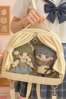 Original Ita Mochila – Large Capacity Student Backpack Women’s Kawaii School Crossbody Shoulder Bag