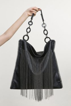 Original Metal Tassel Chain 2025 New Large Capacity Shoulder Bag