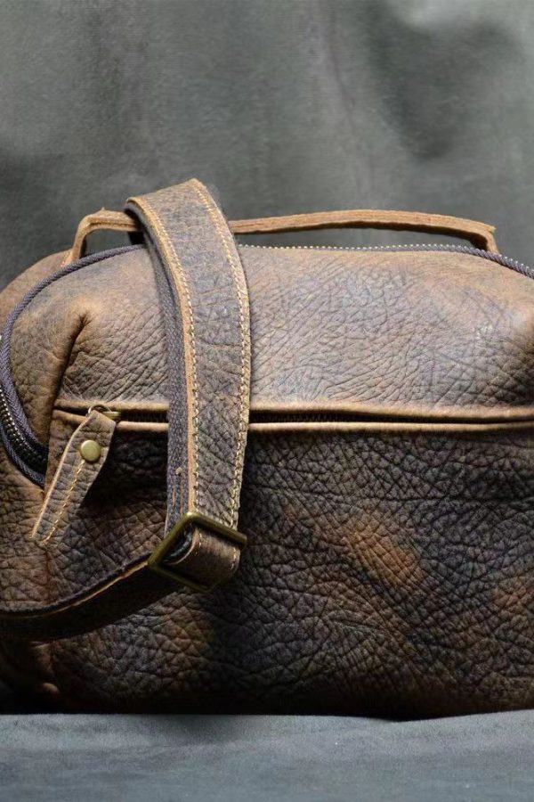 Original New Durable Cowhide Crossbody Bag