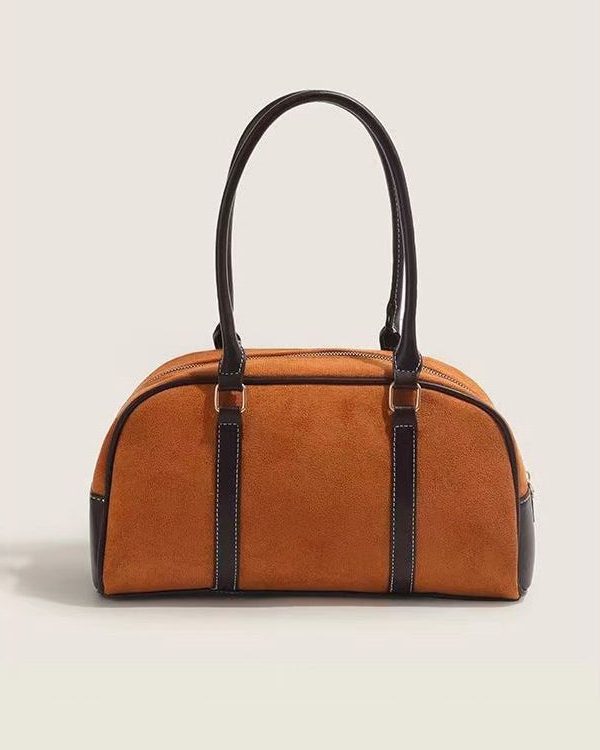 Original Retro American Versatile Metal Button Handbag