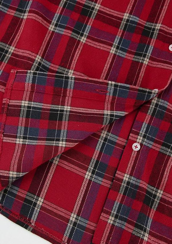 Oversized Plaid Shirt