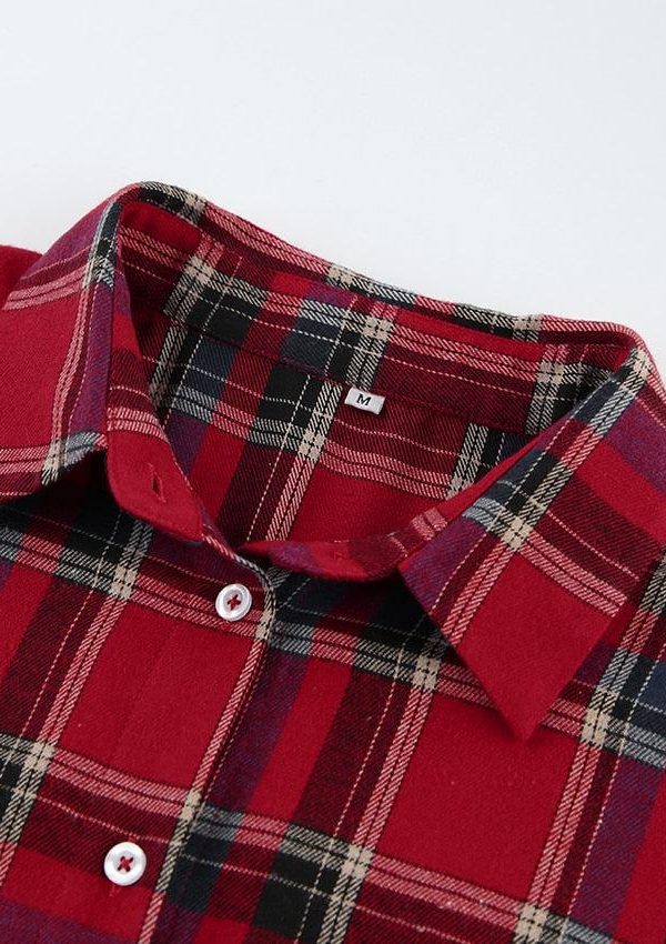 Oversized Plaid Shirt