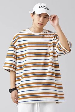 Oversized Striped Tee