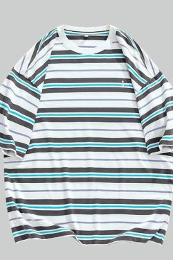 Oversized Striped Tee