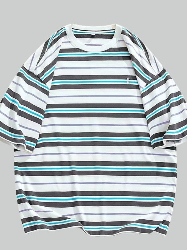 Oversized Striped Tee