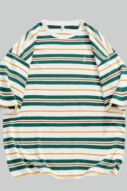 Oversized Striped Tee