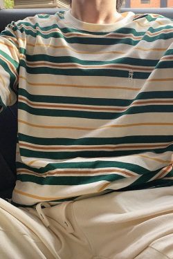 Oversized Striped Tee