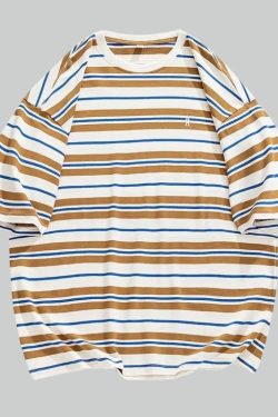 Oversized Striped Tee