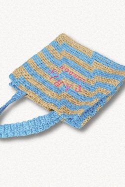 Paris Straw Beach Bag