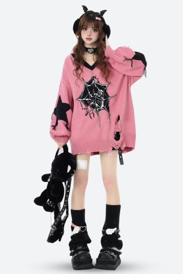 Pastel Goth Sweater