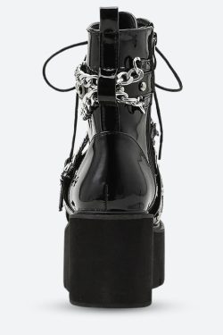 Patent Leather Boots