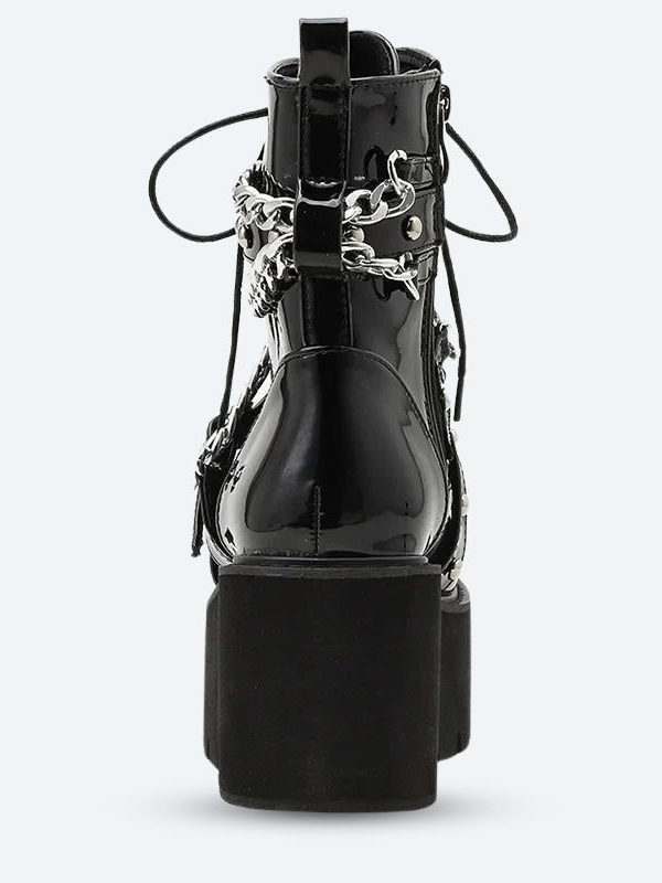Patent Leather Boots