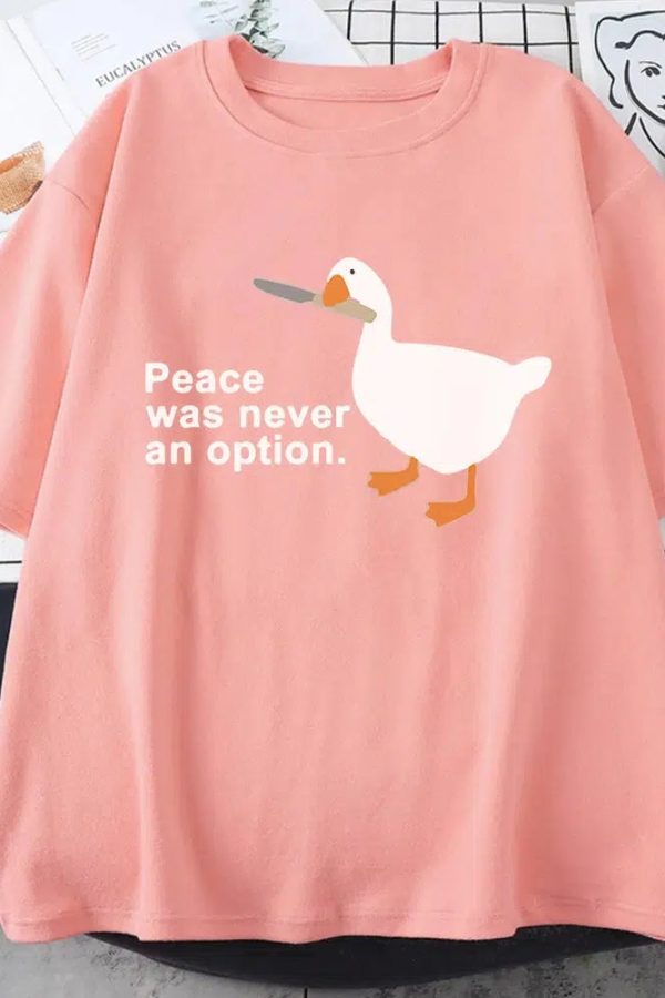 Peace Was Never An Option Tee