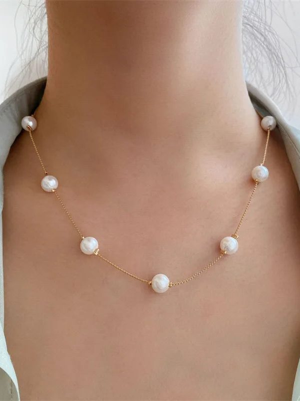 Pearl Chain Necklace