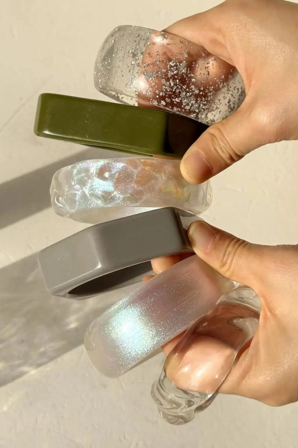 Pearl Chunky Resin Bracelet