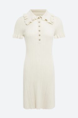 Peter Pan Collar Mini Dress