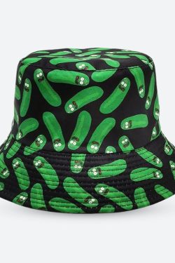 Pickle Rick Bucket Hat