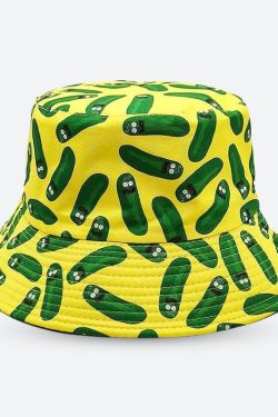 Pickle Rick Bucket Hat