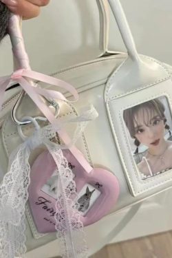 Pink Ita Bag – Kawaii Retro Pillow Crossbody Handbag