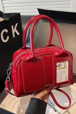 Pink Ita Bag – Kawaii Retro Pillow Crossbody Handbag