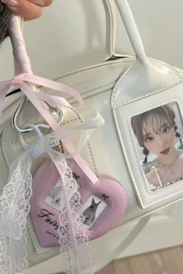 Pink Ita Bag – Kawaii Retro Pillow Crossbody Handbag