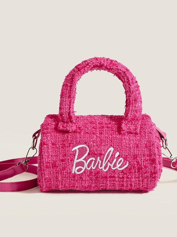Pink Shoulder Strap Handbag