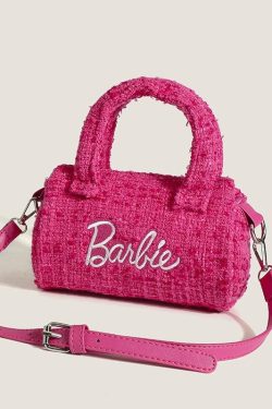 Pink Shoulder Strap Handbag