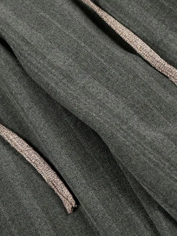 Pinstripe Drawstring Pants