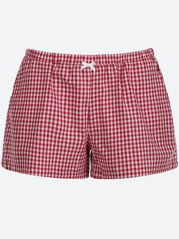 Plaid Boxer Shorts