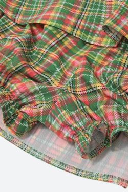 Plaid Mini Skort
