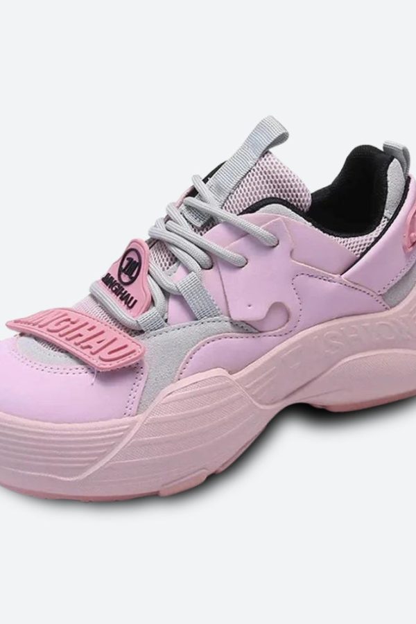 Platform Lace Up Sneakers