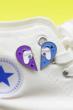 Players Heart Shaped Pins