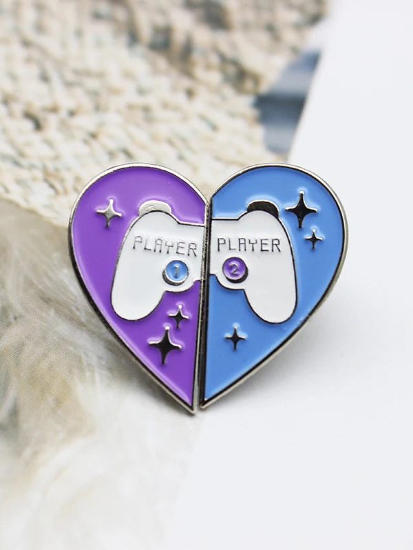 Players Heart Shaped Pins