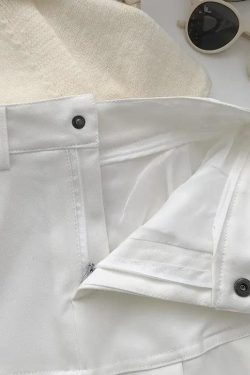 Pleated College Mini Skirt