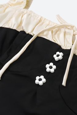 Pleated Hem Mini Dress