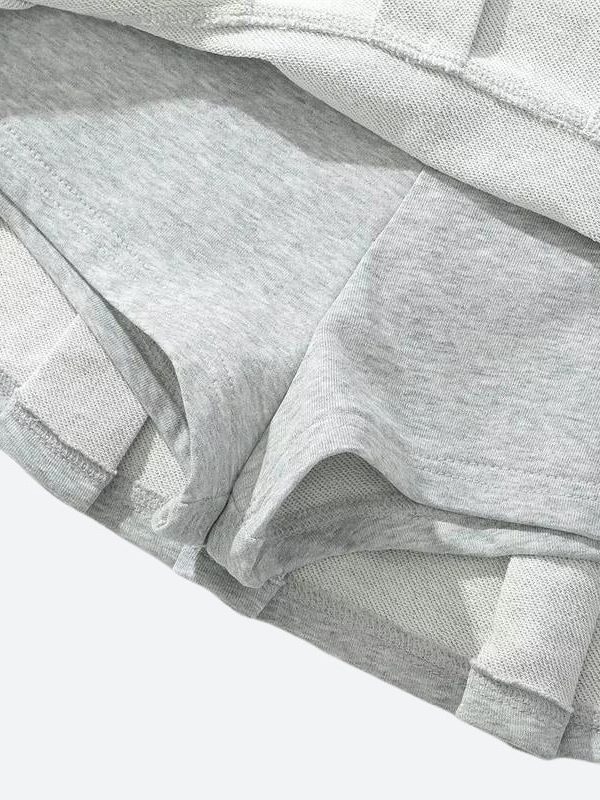 Pleated Micro Mini Skort