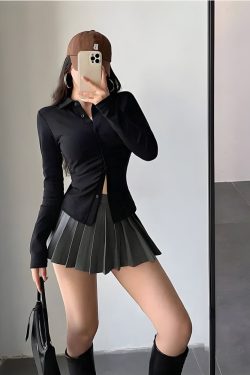 Pleated Tennis Mini Skirt