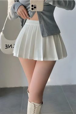 Pleated Tennis Mini Skirt
