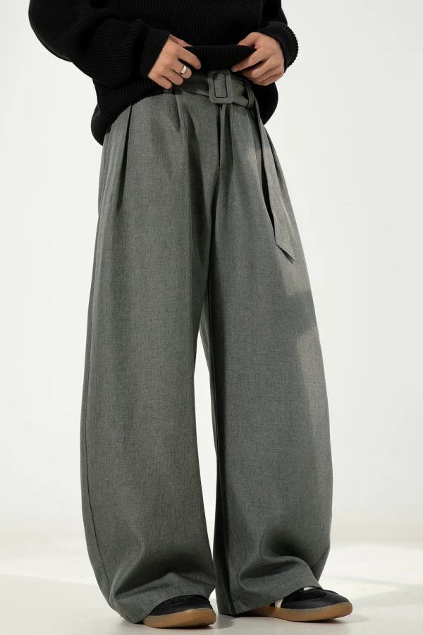 Pleated Wide Pants