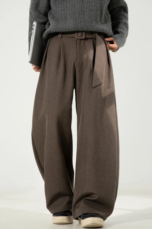 Pleated Wide Pants