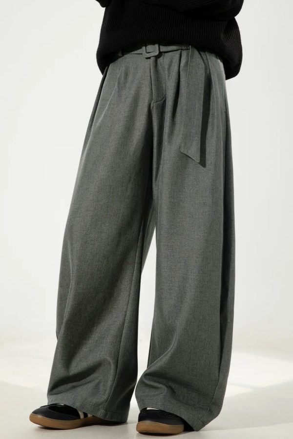 Pleated Wide Pants